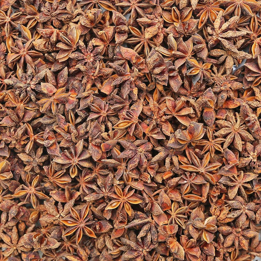 a lot of star anise